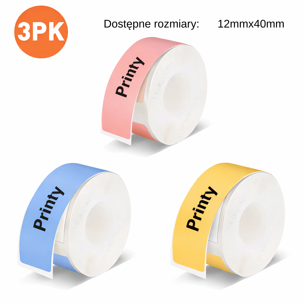 Wkłady do Printy Home Mini (3szt)